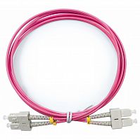 Патч-корды оптические Cabeus FOP-50-OM4-SC-SC-1,5m