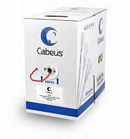 Cabeus UTP-4P-Cat.5e-SOLID-RD Кабель витая пара UTP (U/UTP), категория 5e, 4 пары 0.51мм (24 AWG)