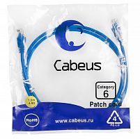 Патч-корды Cabeus PC-UTP-RJ45-Cat.6-1.5m-BL
