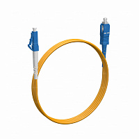 NTSS-SPC-9-LC/U-SC/U-2.0-2 Шнур оптический (патч-корд) LC/UPC-SC/UPC, 9/125 2.0мм 2м LSZH