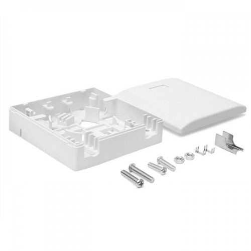 Абонентские розетки LANMASTER LAN-SBF1-WH
