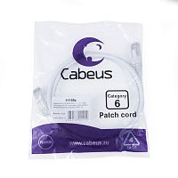 Патч-корды Cabeus PC-UTP-RJ45-Cat.6-1m-WH-LSZH