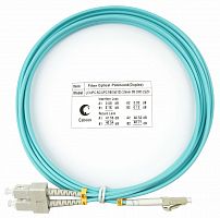Патч-корды оптические Cabeus FOP-50-LC-SC-3m