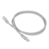 TWT TWT-45-45-5.0/6-GY Патч-корд UTP кат.6, с заливными колпачками, 5.0 м, серый