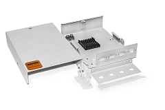 Hyperline FO-WBY-4UN-MK Бокс оптический универсальный, настенный на 4 порта (SC, duplex LC, ST, FC)
