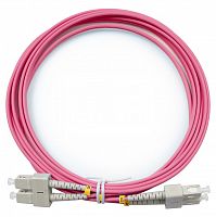 Патч-корды оптические Cabeus FOP-50-OM4-SC-SC-3m