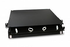 Hyperline FO-19BX-1U-D1-3xSLT-W120H32-EMP Патч-панель 19” универсальная, пустой корпус, 1U