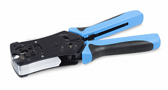 Cabeus HT-N468B Инструмент обжимной для RJ-45, RJ-12, профессиональный
