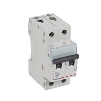 LEGRAND 403935 Автоматический выключатель TX3 6000, 10 кА, тип характеристики C, 2П, 230/400 В~, 50А