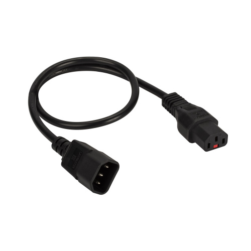 Кабели питания LANMASTER LAN-PP13L/14-0.5-BK