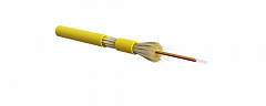 Hyperline FO-DT-IN-9S-2-LSZH-YL Кабель волоконно-оптический 9/125 одномодовый, 2 волокна