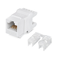 Cabeus KJ-RJ45-Cat.5E-180 Degree Вставка Keystone Jack RJ-45(8P8C), 180 градусов, категория 5e, Dual