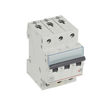 LEGRAND 404005 Автоматический выключатель TX3 6000, 6 кА, тип характеристики B, 3П, 400 В~, 50 А