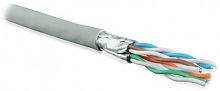 Кабель витая пара Hyperline UFTP4-C6A-S23-IN-LSZH-GY-500