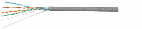 Кабель витая пара Cabeus FTP-4P-Cat.5e-SOLID-LSZH-GY