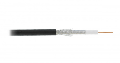 Коаксиальный кабель NETLAN EC-C2-21123B-BK-3