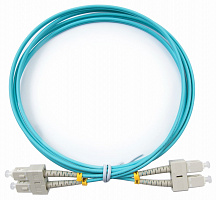 Cabeus FOP-50-SC-SC-1,5m Шнур оптический duplex SC-SC 50/125 mm OM3 1,5м LSZH