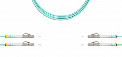 TELCORD ШОС-2x3.0-2LC/U(dx)-2LC/U(dx)-MM503-3м-LSZH-AQ Шнур оптический duplex (ШОС), LC/UPC - LC/UPC