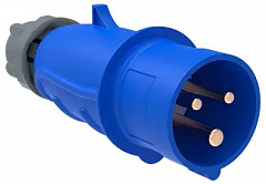 IEK PSN01-032-3 MAGNUM Вилка переносная ССИ-023 32А 2Р+РЕ 220В IP44