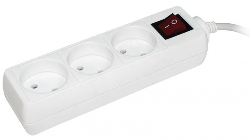 Сетевые фильтры и удлинители IEK WYP10-06-03-03-K-N