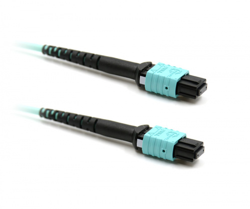 Патч-корды оптические Hyperline FHD-MC3-503-MPOF12/PS-MPOF12/PS-B-5M-LSZH-AQ