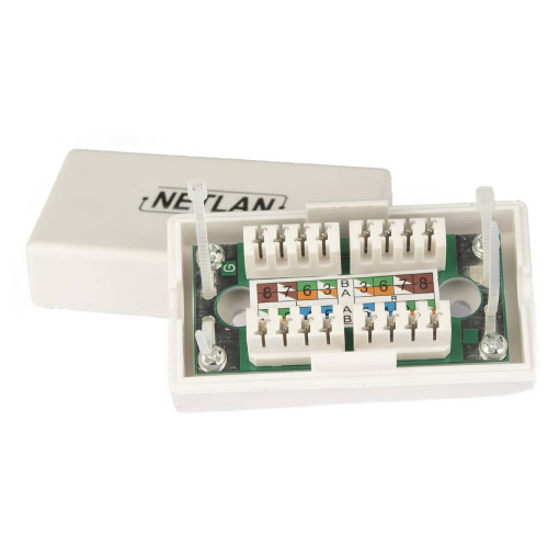 Проходные адаптеры NETLAN EC-UCB-IDC-UD2-WT-10