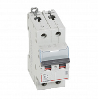LEGRAND 408035 Авт.выкл.DX3 2П D40A 6000/10kA