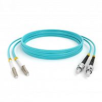 Патч-корды оптические Hyperline FC-D2-503-LC/PR-ST/PR-H-10M-LSZH-AQ