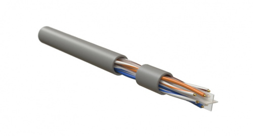 Промышленный кабель Hyperline IUUTP4-C6-S23/1-FRPVC-GY