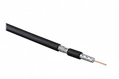 Hyperline COAX-RG6-LSZH-500 Кабель коаксиальный RG-6, 75 Ом (ТВ, SAT, CATV), жила - 18 AWG, общий ди