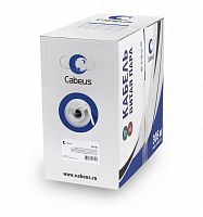 Кабель витая пара Cabeus FTP-4P-Cat.5e-SOLID-LSLTx-GY