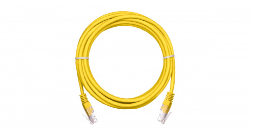Патч-корды NETLAN EC-PC4UD55B-BC-PVC-030-YL-10