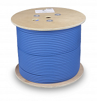 Cabeus SSTP-4P-Cat.8-SOLID-IN-LSZH-BL-305 Кабель экранированная витая пара SSTP (S/FTP), категория 8