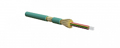 Hyperline FO-DT-IN-503-24-LSZH-AQ Кабель волоконно-оптический 50/125 (OM3) многомодовый, 24 волокна,
