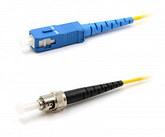 Cabeus FOP(s)-9-SC-ST-1,5m Шнур оптический simplex SC-ST 9/125 sm 1,5м LSZH