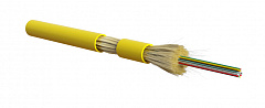 Hyperline FO-MC3-IN-9S-12-LSZH-YL Кабель волоконно-оптический 9/125 (SMF-28) одномодовый, 12 волокон