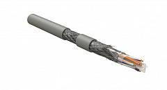 Hyperline ISFUTP4-C6-P24/7-PU-GY (500 м) Кабель для сетей Industrial Ethernet, категория 6, 4x2x24 A