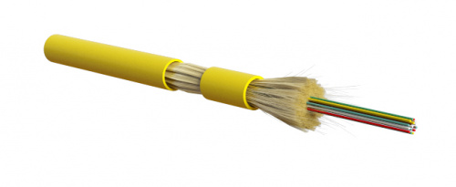 Волоконно-оптический кабель Hyperline FO-MC3-IN-9S-12-LSZH-YL