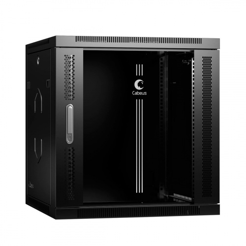 Настенные шкафы Cabeus SH-05F-12U60/60-R-BK
