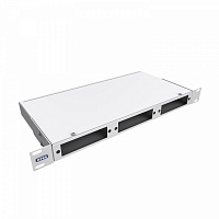 NTSS-RFOB-1U-8-2LC/U-9-SP1.5G1AY Кросс оптический 19'' укомплектованный 1U, 8 портов LC/UPC duplex