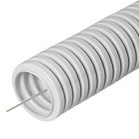 Труба гофрированная Cabeus FCPL-16-PVC-100-1-GY