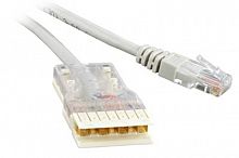 Патч-корды Hyperline PC-110-RJ45-4P-C5e-1M-LSZH-GY