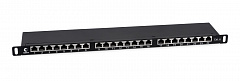 Cabeus PLHD-24-Cat.6-SH-Dual-0,5U Патч-панель высокой плотности 19