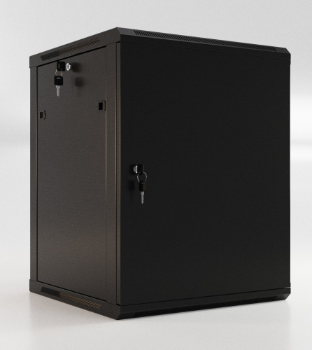 Настенные шкафы Hyperline TWB-FC-1566-SR-RAL9004