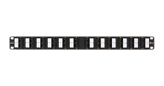 NIKOMAX NMC-RP24UD2-AN-1U-BK Коммутационная панель 19