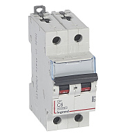 LEGRAND 409199 Авт.выкл.DX3 2П C6A 10kA/16kA