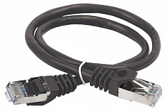 ITK PC09-C5EF-1M5 Коммутационный шнур (патч-корд), кат.5Е FTP, 1,5м, черный