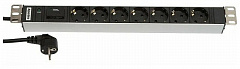 Hyperline SHT19-7SH-IF-2.5EU Блок розеток для 19