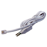 TWT TWT-LSA-P4-12-1.5m Соединительный шнур для плинтов, 4-х полюсный LSA/RJ12, 1.5м