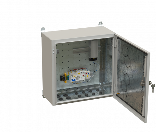 Всепогодные шкафы и боксы Dannman OBS-E-4421-S1000-IP66-R7035 фото 4